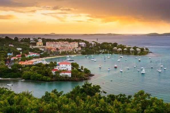 US virgin islands for luxury yacht charter