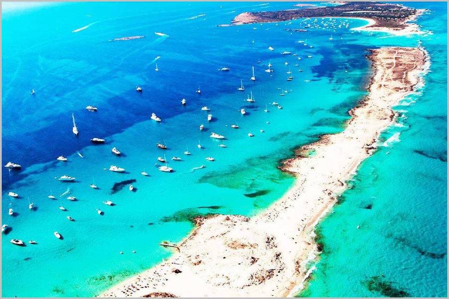 L'ile de Formentera aux Baleares