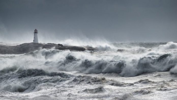 super yachts in rough seas