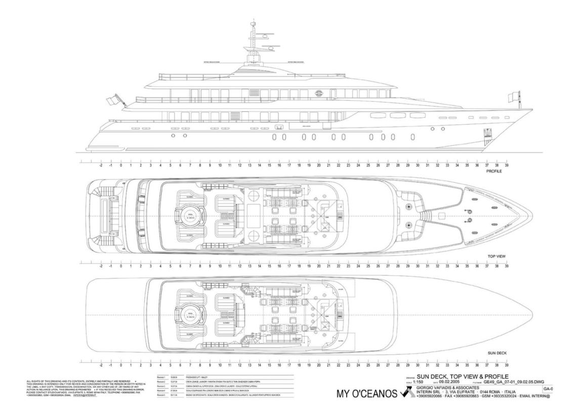 Mondomarine Yacht 49m Layout 0