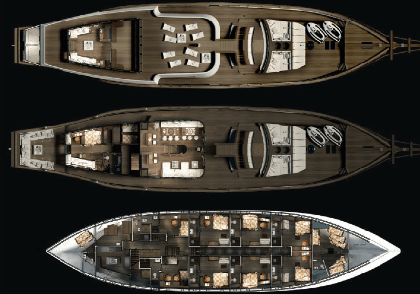 Custom Schooner Phinisi53m Layout 1