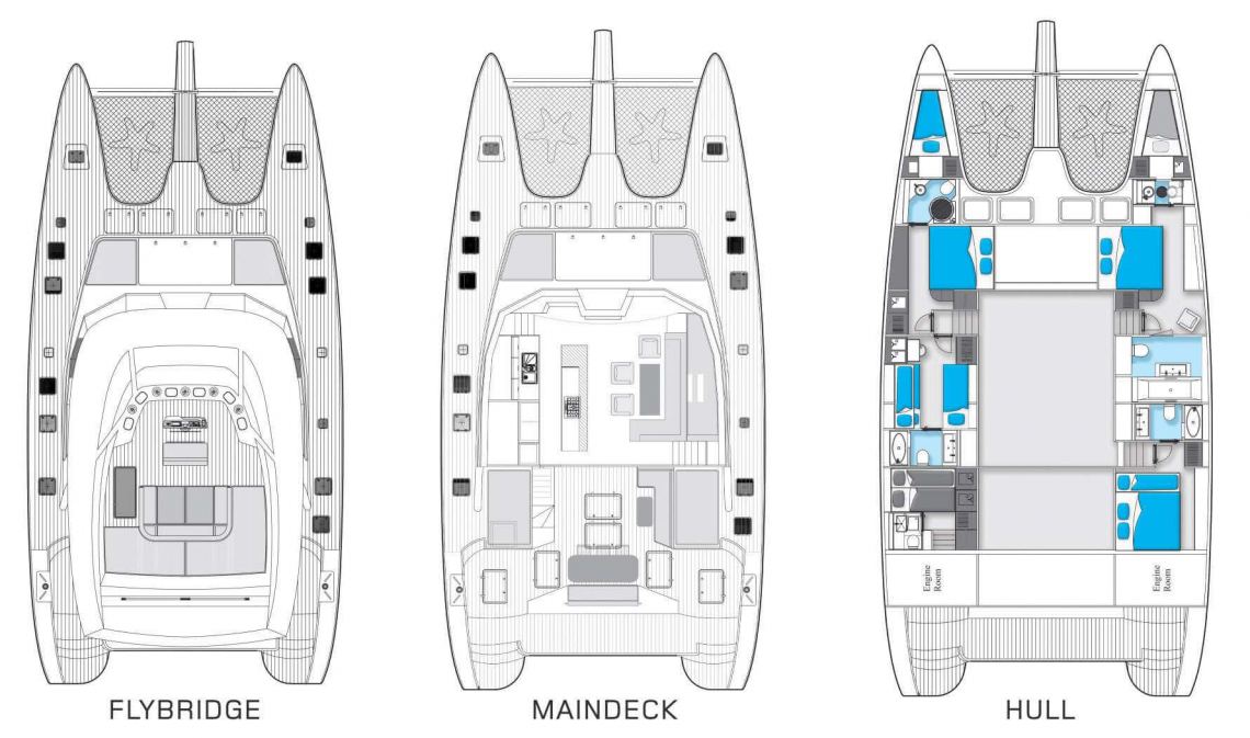 Sunreef-yachts Sail 70 Layout 1