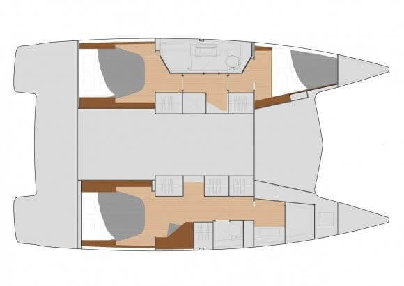 Fountaine-pajot Lucia 40 Layout 1