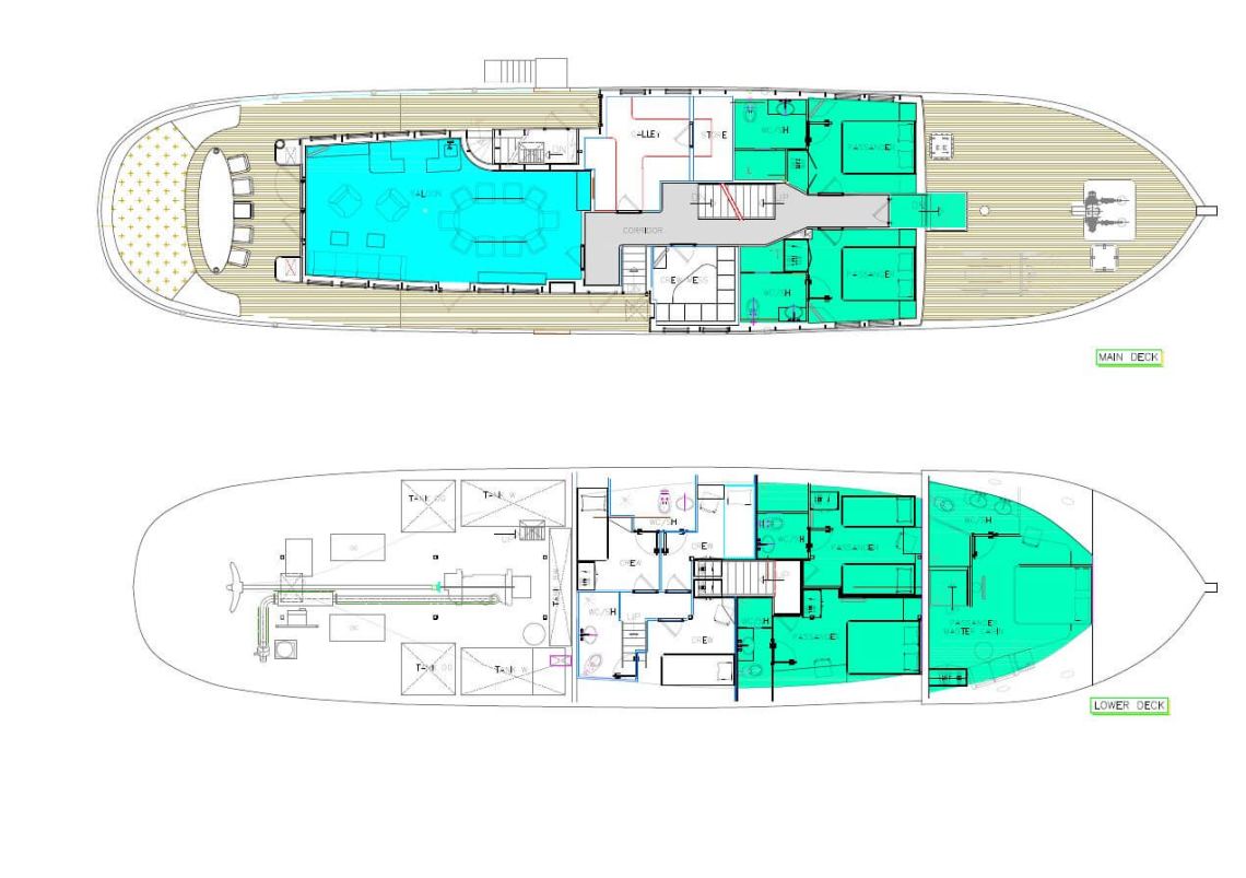 Brodosplit Yacht 31m Layout 1