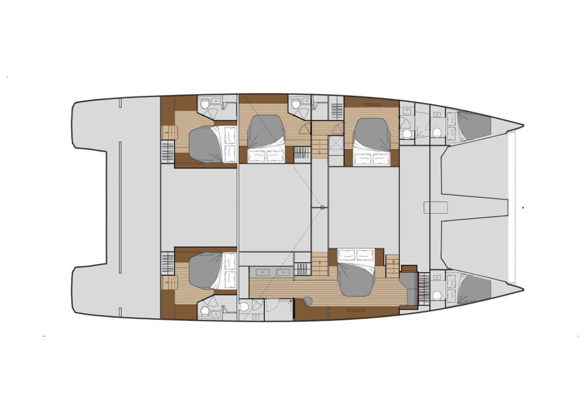 Fountaine-pajot Power 67 Layout 1