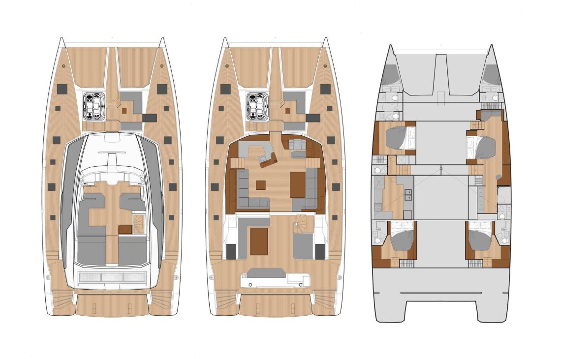 Fountaine-pajot Power 67 Layout 1