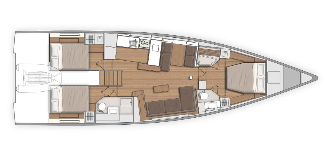 Beneteau First 53 Layout 1