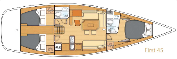 Beneteau First 45 Layout 1