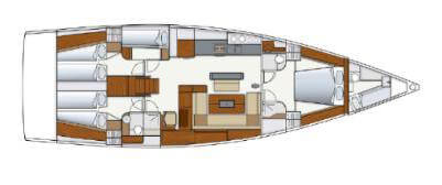 Hanse-yachts Hanse 575 Layout 1