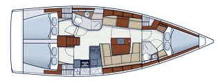 Hanse-yachts Hanse 415 Layout 1